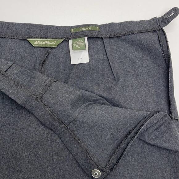 EDDIE BAUER Women’s 12P Stretch Gray Dress Pant - Picture 3 of 4